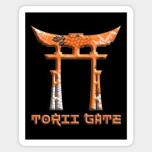 Torii Gate Rising Sun Japanese Gate 46 Sticker